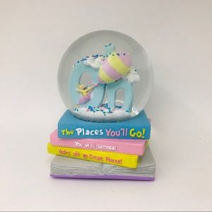 Dr Seuss Musical Snow Globe Water Oh The Places You’ll Go New Career School Baby